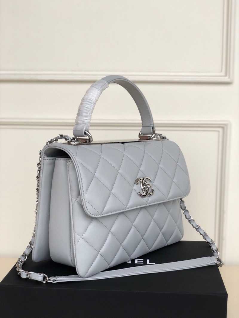Ch**el top handle bags
